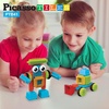 image:imagePicassoTiles 8 Styles Interlocking Sensory Toys Wooden Burr Cube Ball and Barrels Logic Skill Genius Puzzle Brain Teaser Games amp Intellectual 3D Assembling Educational Toy Set for Kids amp Adults PTP0841pc Hedgehog
