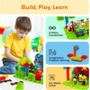 image:imagePicassoTiles 8 Styles Interlocking Sensory Toys Wooden Burr Cube Ball and Barrels Logic Skill Genius Puzzle Brain Teaser Games amp Intellectual 3D Assembling Educational Toy Set for Kids amp Adults PTP08Multicolored