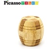 image:imagePicassoTiles 8 Styles Interlocking Sensory Toys Wooden Burr Cube Ball and Barrels Logic Skill Genius Puzzle Brain Teaser Games amp Intellectual 3D Assembling Educational Toy Set for Kids amp Adults PTP088 Styles Wooden Burr Cube