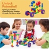 image:imagePicassoTiles 8 Styles Interlocking Sensory Toys Wooden Burr Cube Ball and Barrels Logic Skill Genius Puzzle Brain Teaser Games amp Intellectual 3D Assembling Educational Toy Set for Kids amp Adults PTP08136pcs Tubular Pipes  Spout