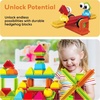 image:imagePicassoTiles 8 Styles Interlocking Sensory Toys Wooden Burr Cube Ball and Barrels Logic Skill Genius Puzzle Brain Teaser Games amp Intellectual 3D Assembling Educational Toy Set for Kids amp Adults PTP08112pc Hedgehog