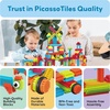 image:imagePicassoTiles 8 Styles Interlocking Sensory Toys Wooden Burr Cube Ball and Barrels Logic Skill Genius Puzzle Brain Teaser Games amp Intellectual 3D Assembling Educational Toy Set for Kids amp Adults PTP08112pc Hedgehog