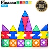 image:imagePicassoTiles 80 Pcs Magnetic Building Tiles Magnet Building Block Toys WCar Diamond Educational Construction Playset Toy for STEM Sensory Gifts Kid Brain Development Stacking Blocks Construction SetRed