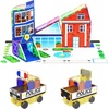 image:imagePicassoTiles 80 Pcs Magnetic Building Tiles Magnet Building Block Toys WCar Diamond Educational Construction Playset Toy for STEM Sensory Gifts Kid Brain Development Stacking Blocks Construction SetSchool Hospital Police Station
