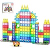 image:imagePicassoTiles 80 Pcs Magnetic Building Tiles Magnet Building Block Toys WCar Diamond Educational Construction Playset Toy for STEM Sensory Gifts Kid Brain Development Stacking Blocks Construction SetMirror
