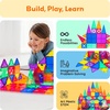image:imagePicassoTiles 80 Pcs Magnetic Building Tiles Magnet Building Block Toys WCar Diamond Educational Construction Playset Toy for STEM Sensory Gifts Kid Brain Development Stacking Blocks Construction SetClear
