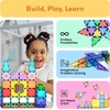 image:imagePicassoTiles 80 Pcs Magnetic Building Tiles Magnet Building Block Toys WCar Diamond Educational Construction Playset Toy for STEM Sensory Gifts Kid Brain Development Stacking Blocks Construction SetMirror
