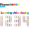 image:imagePicassoTiles 80 Pcs Magnetic Building Tiles Magnet Building Block Toys WCar Diamond Educational Construction Playset Toy for STEM Sensory Gifts Kid Brain Development Stacking Blocks Construction SetMirror