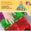 image:imagePicassoTiles 80 Pcs Magnetic Building Tiles Magnet Building Block Toys WCar Diamond Educational Construction Playset Toy for STEM Sensory Gifts Kid Brain Development Stacking Blocks Construction SetMirror