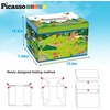 image:imagePicassoTiles 80pc School Hospital Police Station 3in1 Theme Magnet Self Adhesive Backing StickOn Puzzle Graphic Kit and Overlay Maps for Magnetic Building Blocks STEM Learning Construction ToyForest Animal Theme