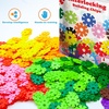 image:imagePicassoTiles Building Chip Interlocking Disc Construction Blocks in Green Color STEM Learning Early Education Toy Engineering Playset Child Brain Development for Toddlers Girls Boys Kids Age 3 PTF108Wht