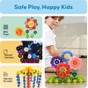 image:imagePicassoTiles Building Chip Interlocking Disc Construction Blocks in Green Color STEM Learning Early Education Toy Engineering Playset Child Brain Development for Toddlers Girls Boys Kids Age 3 PTF108Multicolor