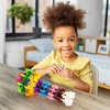 image:imagePicassoTiles Building Chip Interlocking Disc Construction Blocks in Green Color STEM Learning Early Education Toy Engineering Playset Child Brain Development for Toddlers Girls Boys Kids Age 3 PTF108Blk