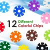 image:imagePicassoTiles Building Chips 600 Pieces Interlocking Construction Chips Creative Disc Block Toy Set STEM Learning Toys for Early Education and Child Brain Development Kids Boys Girls Age 3 and Up PTF60PTF80