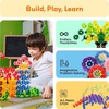 image:imagePicassoTiles Building Chips 600 Pieces Interlocking Construction Chips Creative Disc Block Toy Set STEM Learning Toys for Early Education and Child Brain Development Kids Boys Girls Age 3 and Up PTF60PTF60