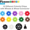 image:imagePicassoTiles Building Chips 600 Pieces Interlocking Construction Chips Creative Disc Block Toy Set STEM Learning Toys for Early Education and Child Brain Development Kids Boys Girls Age 3 and Up PTF60PTF80