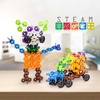 image:imagePicassoTiles Building Chips 600 Pieces Interlocking Construction Chips Creative Disc Block Toy Set STEM Learning Toys for Early Education and Child Brain Development Kids Boys Girls Age 3 and Up PTF60PTF80