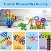 image:imagePicassoTiles Building Chips 600 Pieces Interlocking Construction Chips Creative Disc Block Toy Set STEM Learning Toys for Early Education and Child Brain Development Kids Boys Girls Age 3 and Up PTF60PTF60