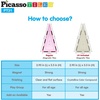 image:imagePicassoTiles Clear Transparent Magnetic Tile Expansion Set STEM Educational Construction Toy Kit for Kids Age 3 Plus Magnet Building Blocks Preschool Learning Creativity and Skill Development PTE13Uv Activated Color Changing