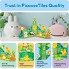 image:imagePicassoTiles Dinosaur Magnetic Tiles Accessory Set Mix and Match Dino Figure Parts for STEM Magnet Tile Construction Building Blocks Sets Creative Pretend Play Educational Toy for Kids Ages 3 PTA288 Forest Animal