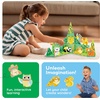image:imagePicassoTiles Dinosaur Magnetic Tiles Accessory Set Mix and Match Dino Figure Parts for STEM Magnet Tile Construction Building Blocks Sets Creative Pretend Play Educational Toy for Kids Ages 3 PTA288 Forest Animal