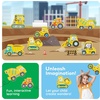 image:imagePicassoTiles Dinosaur Magnetic Tiles Accessory Set Mix and Match Dino Figure Parts for STEM Magnet Tile Construction Building Blocks Sets Creative Pretend Play Educational Toy for Kids Ages 3 PTA28Vehicles  Zoo