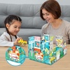 image:imagePicassoTiles Dinosaur Magnetic Tiles Accessory Set Mix and Match Dino Figure Parts for STEM Magnet Tile Construction Building Blocks Sets Creative Pretend Play Educational Toy for Kids Ages 3 PTA288pc Metro City Vehicle