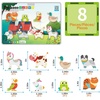 image:imagePicassoTiles Dinosaur Magnetic Tiles Accessory Set Mix and Match Dino Figure Parts for STEM Magnet Tile Construction Building Blocks Sets Creative Pretend Play Educational Toy for Kids Ages 3 PTA288 Farm Animal