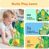 image:imagePicassoTiles Dinosaur Magnetic Tiles Accessory Set Mix and Match Dino Figure Parts for STEM Magnet Tile Construction Building Blocks Sets Creative Pretend Play Educational Toy for Kids Ages 3 PTA288 Forest Animal