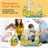 image:imagePicassoTiles Dinosaur Magnetic Tiles Accessory Set Mix and Match Dino Figure Parts for STEM Magnet Tile Construction Building Blocks Sets Creative Pretend Play Educational Toy for Kids Ages 3 PTA28Vehicles  Zoo