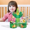 image:imagePicassoTiles Dinosaur Magnetic Tiles Accessory Set Mix and Match Dino Figure Parts for STEM Magnet Tile Construction Building Blocks Sets Creative Pretend Play Educational Toy for Kids Ages 3 PTA288 Forest Animal