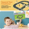 image:imagePicassoTiles Dinosaur Magnetic Tiles Racecar Track with 8 Magnet Tile Dino Toys 2 Cars Street Sign Accessory Kit Construction Building Blocks Educational Picasso Toy for Kids Ages 3 and up PTR0228 Pcs Street Sign Traffic