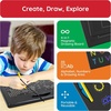 image:imagePicassoTiles DoubleSided 2in1 Upper amp Lower Case ABC Magnetic Drawing Board 10x12 Inch Letter Tracing Writing Tablet STEM Learning Toy for Kids Ages 32pk 4in1 Alphabets  Num Free