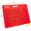 image:imagePicassoTiles DoubleSided 2in1 Upper amp Lower Case ABC Magnetic Drawing Board 10x12 Inch Letter Tracing Writing Tablet STEM Learning Toy for Kids Ages 3freeRED