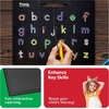 image:imagePicassoTiles DoubleSided 2in1 Upper amp Lower Case ABC Magnetic Drawing Board 10x12 Inch Letter Tracing Writing Tablet STEM Learning Toy for Kids Ages 32in1 Alphabets