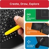 image:imagePicassoTiles DoubleSided 2in1 Upper amp Lower Case ABC Magnetic Drawing Board 10x12 Inch Letter Tracing Writing Tablet STEM Learning Toy for Kids Ages 3Black