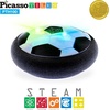 image:imagePicassoTiles Hoverball Air Hockey Soccer Floating Disc with LED Light Airlift Power Soft Bumper Indoor Gliding Toy Battery Operated Movement Training Game for Physical Activity Kids Age 3 Plus PTH100