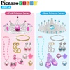 image:imagePicassoTiles Kids Fairytale Royal Princess Dress Up Pretend Play Tiara Jewelry Boutique Shoes amp Fashion Accessories Toy Collection for Girls Children Ages 5 STEM Creative Imagination Toys