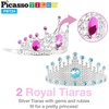image:imagePicassoTiles Kids Fairytale Royal Princess Dress Up Pretend Play Tiara Jewelry Boutique Shoes amp Fashion Accessories Toy Collection for Girls Children Ages 5 STEM Creative Imagination Toys