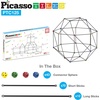 image:imagePicassoTiles Kids Fort Building Kit Playset 100 Piece Indoor and Outdoor Toy Set Fort Construction Builders Blocks Toys for Kids Boys Girls STEM Learning Castle System Tunnel Tent Rocket Pretend PlayVersatile Fort Building Kit
