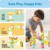 image:imagePicassoTiles Magnet Tile Building Block 80pc Marble Run Race Track Travel Size Pretend Play Toy With Launcher Lifter STEM Education Learning Magnetic Tiles Construction Kit School Boys Girls 3 PTMG80Mini Marble100 Pcs