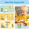 image:imagePicassoTiles Magnet Tile Building Block 80pc Marble Run Race Track Travel Size Pretend Play Toy With Launcher Lifter STEM Education Learning Magnetic Tiles Construction Kit School Boys Girls 3 PTMG80Mini Marble 80 Pcs