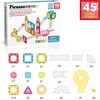 image:imagePicassoTiles Magnet Tile Building Block 80pc Marble Run Race Track Travel Size Pretend Play Toy With Launcher Lifter STEM Education Learning Magnetic Tiles Construction Kit School Boys Girls 3 PTMG80Mini Marble 45 Pcs