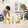 image:imagePicassoTiles Magnet Tile Building Block 80pc Marble Run Race Track Travel Size Pretend Play Toy With Launcher Lifter STEM Education Learning Magnetic Tiles Construction Kit School Boys Girls 3 PTMG80Mini Marble100 Pcs