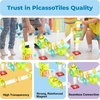 image:imagePicassoTiles Magnet Tile Building Block 80pc Marble Run Race Track Travel Size Pretend Play Toy With Launcher Lifter STEM Education Learning Magnetic Tiles Construction Kit School Boys Girls 3 PTMG80Mini Marble 45 Pcs
