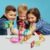 image:imagePicassoTiles Magnet Tile Building Block 80pc Marble Run Race Track Travel Size Pretend Play Toy With Launcher Lifter STEM Education Learning Magnetic Tiles Construction Kit School Boys Girls 3 PTMG80Mini Marble 45 Pcs