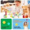 image:imagePicassoTiles Magnet Tile Building Block 80pc Marble Run Race Track Travel Size Pretend Play Toy With Launcher Lifter STEM Education Learning Magnetic Tiles Construction Kit School Boys Girls 3 PTMG80Mini Marble100 Pcs