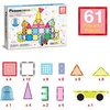 image:imagePicassoTiles Magnet Tile Building Blocks Ferris Wheel Amusement Rotating Accessory Kit Compatible with Full Sized Magnetic Tiles Construction Toy Set Education STEM Learning 3D Toddler Kid Age 3 PT0961pc With Carry Case