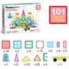 image:imagePicassoTiles Magnet Tile Building Blocks Ferris Wheel Amusement Rotating Accessory Kit Compatible with Full Sized Magnetic Tiles Construction Toy Set Education STEM Learning 3D Toddler Kid Age 3 PT09101pc With Carry Case