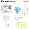 image:imagePicassoTiles Magnet Tile Building Blocks Ferris Wheel Amusement Rotating Accessory Kit Compatible with Full Sized Magnetic Tiles Construction Toy Set Education STEM Learning 3D Toddler Kid Age 3 PT09Ferris Wheel